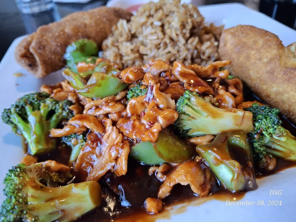 Garlic Chicken Fried Rice